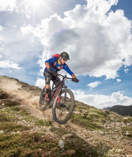 W Livigno rower MTB przeobraża się w Fat Bike!